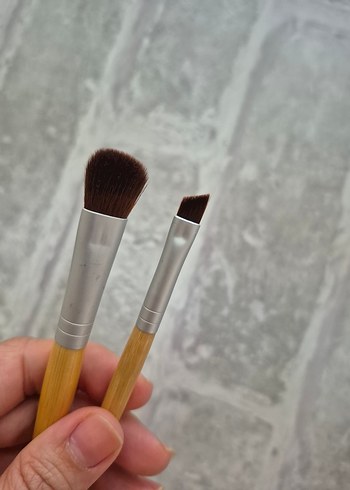 eklips far ve eyeliner fırçası 2li - Görsel 6