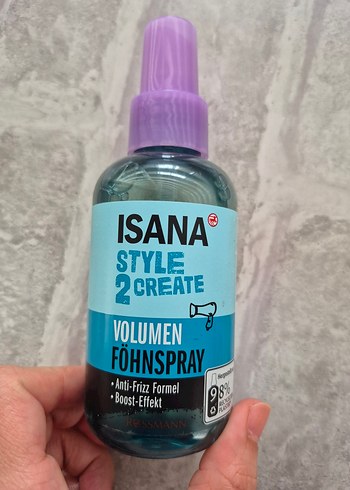 fön suyu hacim veren fön suyu isana - Görsel 2