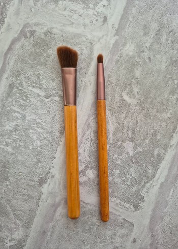 ecotools 2li göz farı fırçası bambu saplı - Görsel 3