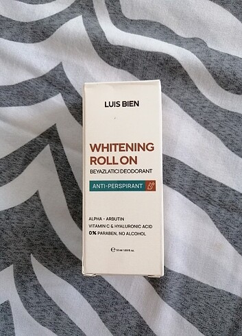 Luis bien beyazlatıcı rollon deodorant 