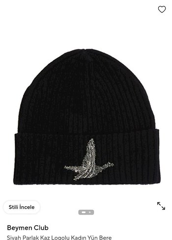 Beymen Club Kırmızı Örgü Kadın Bere - Görsel 5