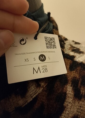 m Beden çeşitli Renk LEOPAR DESENLİ ELBİSE