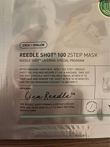 VT Reedle Shot Maske ve Krem Kore - Görsel 3