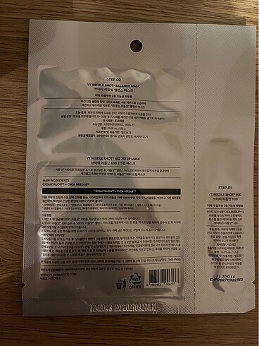 VT Reedle Shot Maske ve Krem Kore - Görsel 2