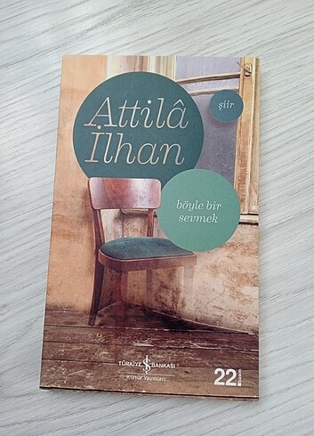 Atilla İlhan şiir kitabı 