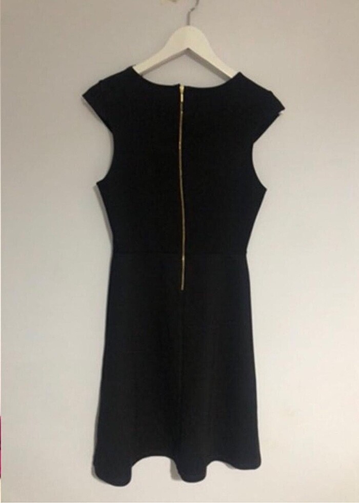 Siyah kısa elbise - Görsel 2