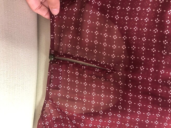 C&A markalı desenli uzun kollu üst - Görsel 8