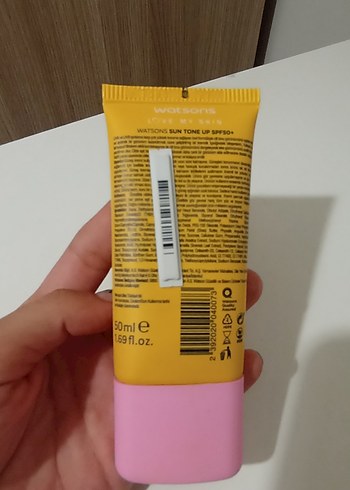 Beden Watsons SPF 50+ Güneş Koruyucu Krem