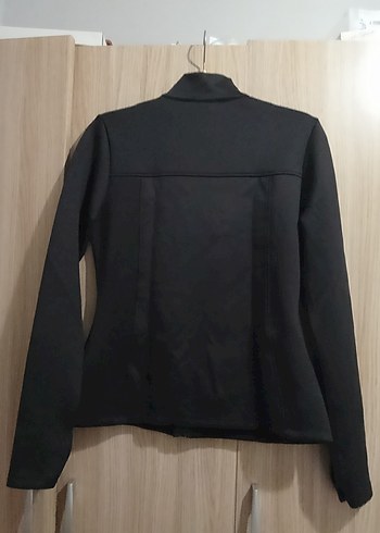 m Beden XSIDE Siyah Dik Yaka Fermuarlı Sweatshirt