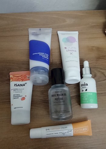 Diğer Cilt Bakım Ürünleri Seti - Peptit, Retinol, Hyaluronik Asit