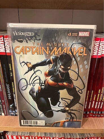 The Mighty Captain Marvel #3 Venomized Variant