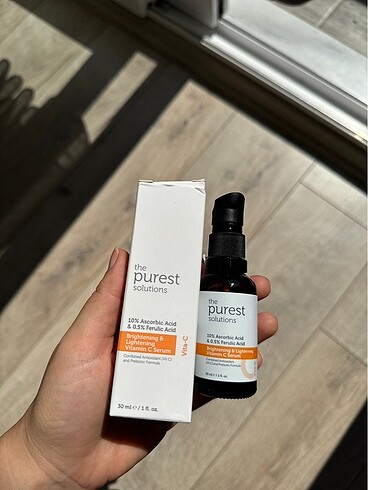 The Purest Solutions C vitamini serum