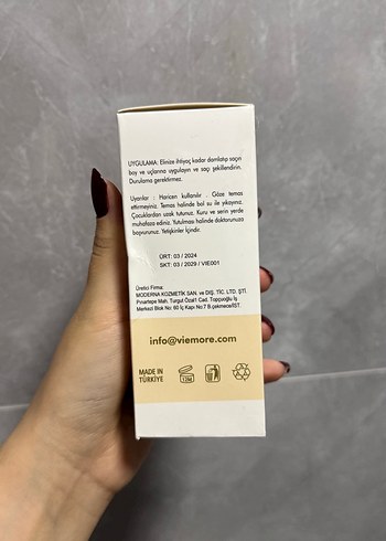 Diğer Viemore Saç Bakım Yağı 50 ml