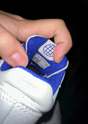 21 Beden beyaz Renk Erkek Çocuk Beyaz Velcro Spor Ayakkabı