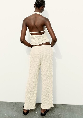 Zara dokulu pantolon