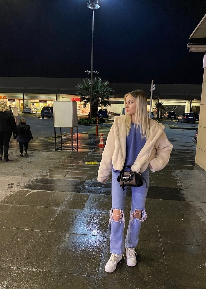 Peluş ceket - Görsel 2