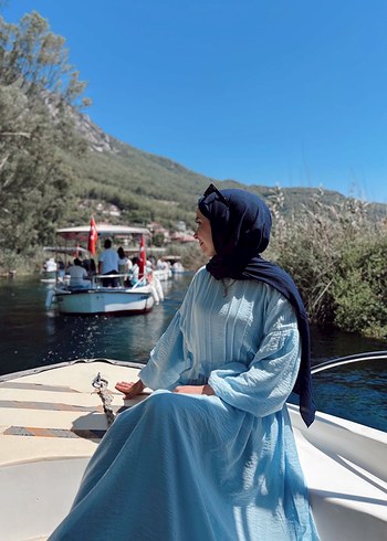 Tesettür Uzun Elbise - Görsel 5