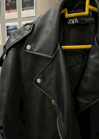 zara deri ceket - Görsel 3