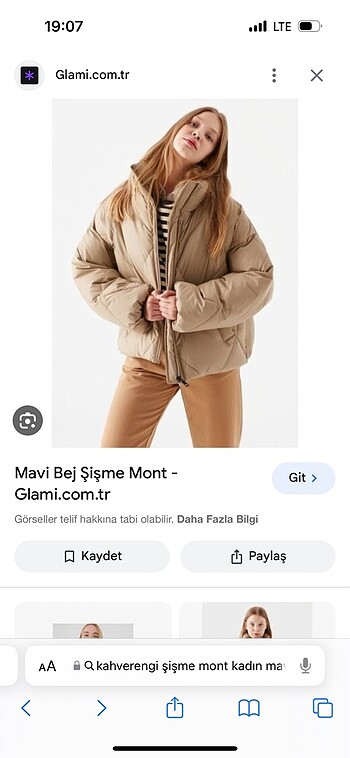 Mavi Jeans Şişme mont