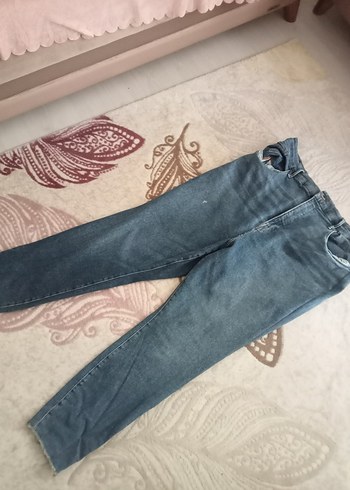 Kadın Mavi Denim Regular Fit Kot Pantolon