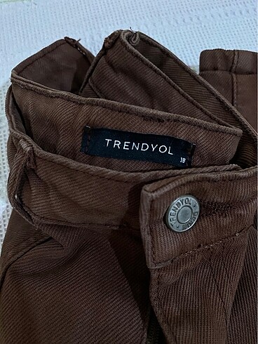 38 Beden Trendyolmilla kahverengi jean