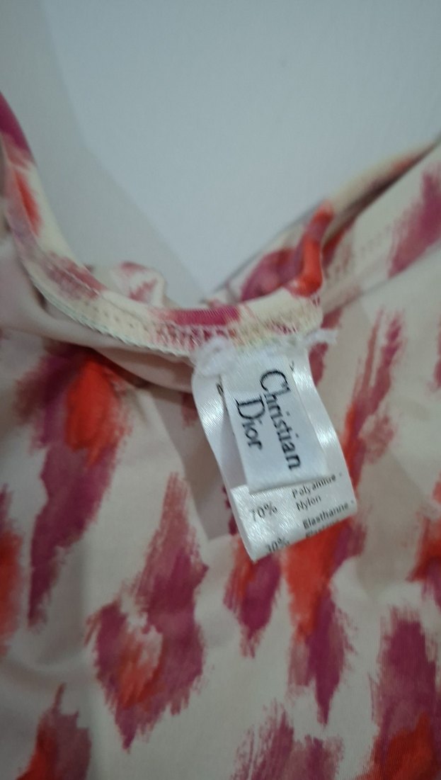 Kadın Multi Renkli Bağlama Desenli Dantelli Mayo - Görsel 3