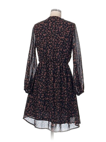 m Beden Vintage Love Uzun Elbise %70 İndirimli.