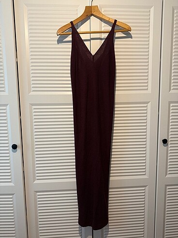 Bordo elbise