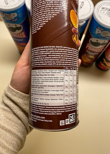 Pringles izgara biftek Aromalı Cips - Görsel 2