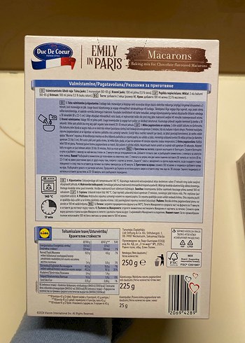 Çikolatalı Macaron Karışımı 250g - Görsel 2