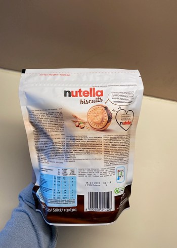 Nutella Kremalı Bisküvi 22'li Paket - Görsel 2