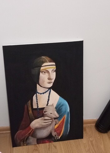 El yapımı leonardo davinci tablo