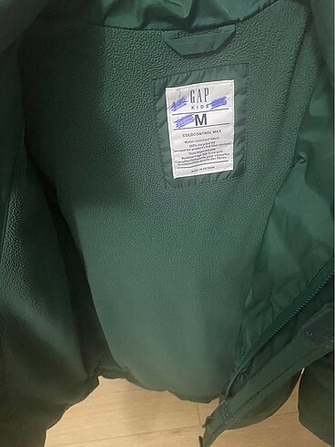 9 Yaş Beden yeşil Renk GAP mont