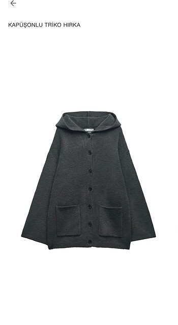 Zara triko ceket