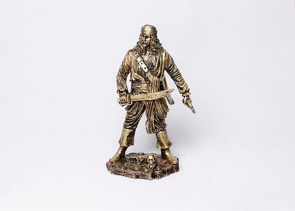 Altın renk korsan jack Sparrow