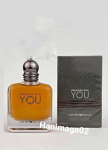 Armani stronger you erkek