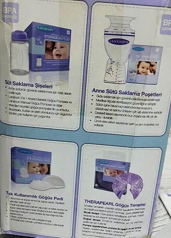  Beden Renk Lansinoh çift başlık GÖĞÜS POMPASI 