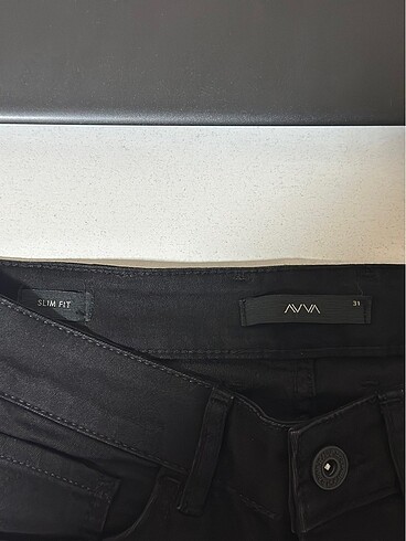 Avva Siyah Jean Pantolon - Görsel 6