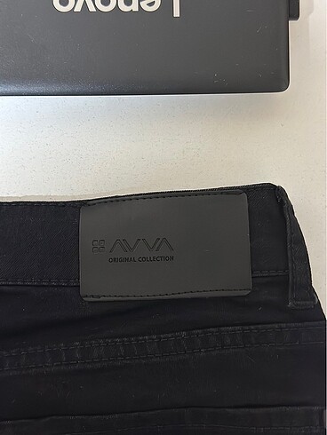 Avva Siyah Jean Pantolon - Görsel 8