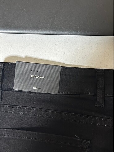 Avva Siyah Jean Pantolon - Görsel 7