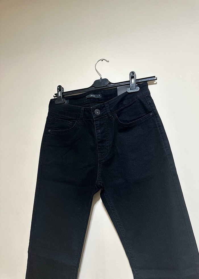 Avva Siyah Jean Pantolon - Görsel 5