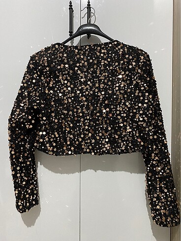 Zara Şık pullu üst