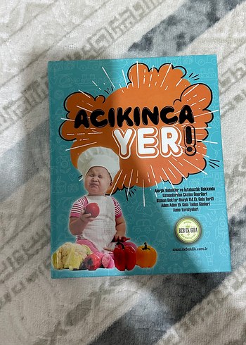  Beden Renk Acıkınca Yer! Çocuk Kitabı