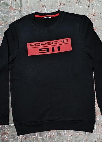 Porsche Siyah Sweatshirt unisex