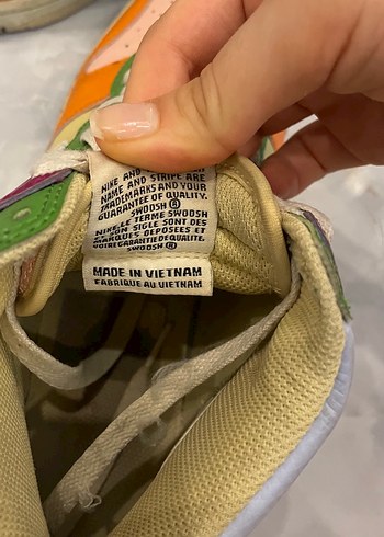 40 Beden Kadın Renkli nike dunk