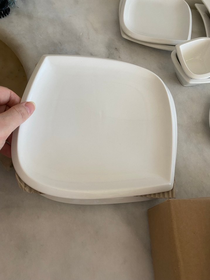 Karaca beyaz kahvaltı tabağı - Görsel 2