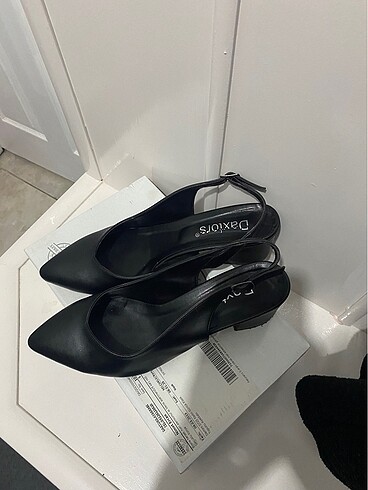 39,5 Beden siyah Renk Siyah stiletto