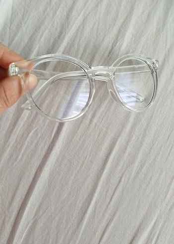 American Vintage Şeffaf Minimalist Kadın güneş Gözlüğü