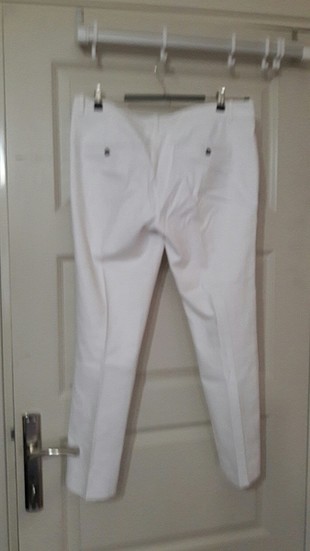 xl Beden beyaz Renk kumaş pantolon