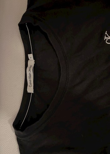 Calvin Klein Kadın Siyah Kısa Kollu Tişört